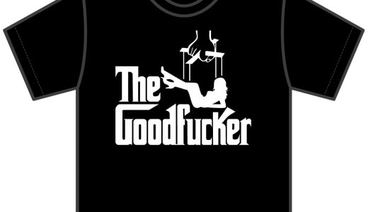 ブラックに映える大胆グラフィック